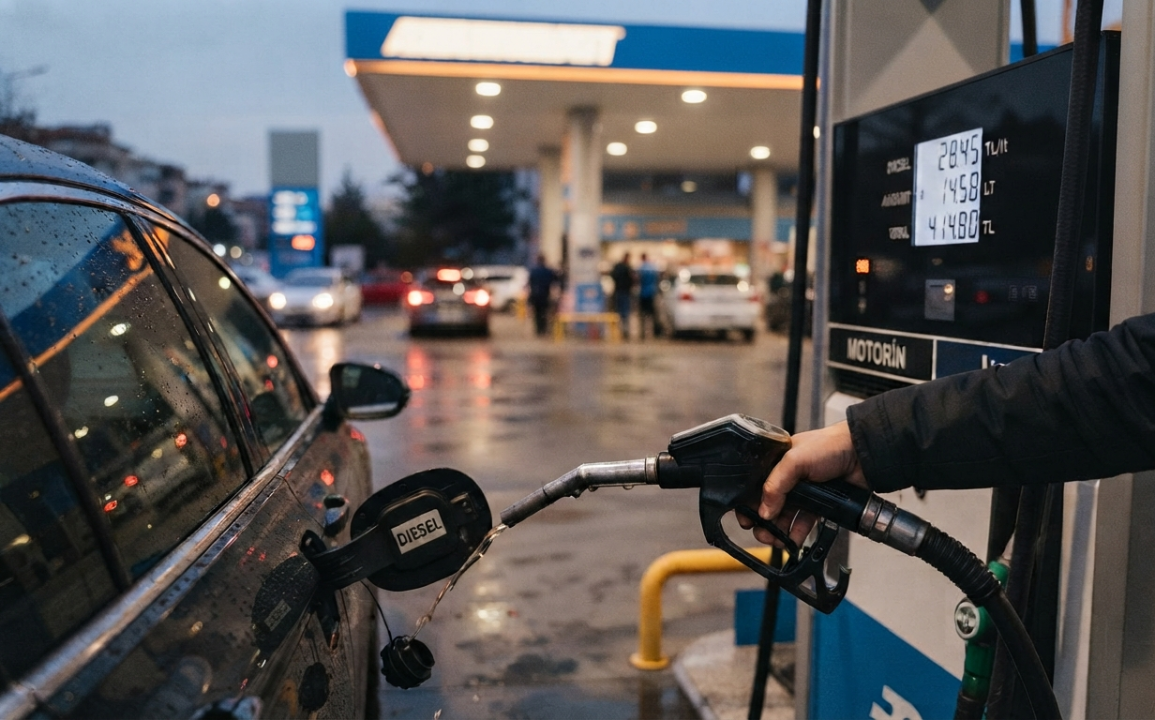 Akaryakıt fiyatları bir kez daha değişti! Motorine indirim geldi
