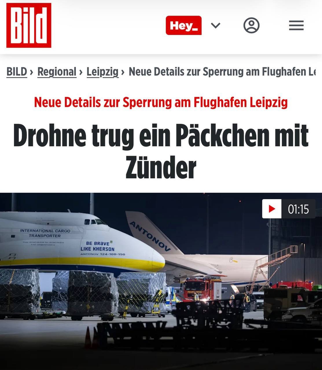 Almanya'da havalimanına bombalı sabotaj! Apronda patlayıcı bulundu, DHL kargo uçağı havada İHA'ya çarptı