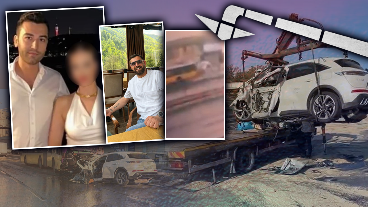 Facianın görüntüsü çıktı! Küçükçekmece otomobilin İETT’ye çarptığı anlar kamerada! 3 kişi böyle can vermiş 