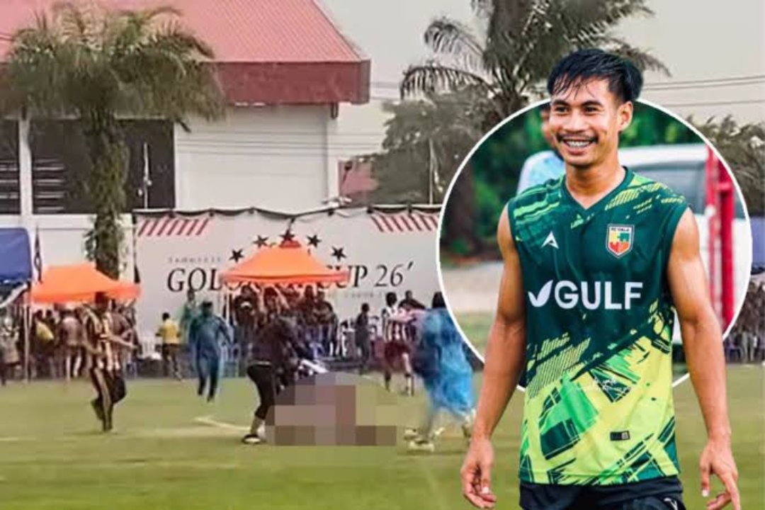 Maç esnasında doğrudan sahaya yıldırım düştü, 24 yaşındaki futbolcu hayatını kaybetti!