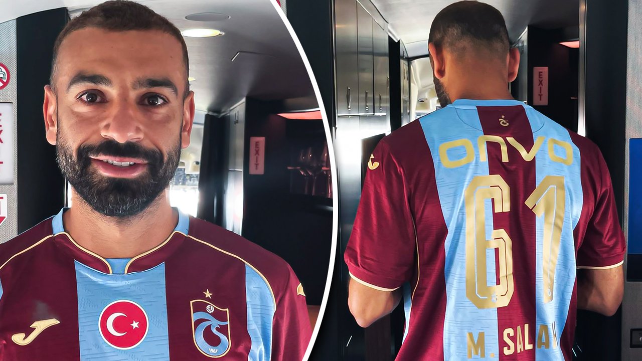 Salah, Trabzonspor formasını giydi: Taraftara ilk mesaj