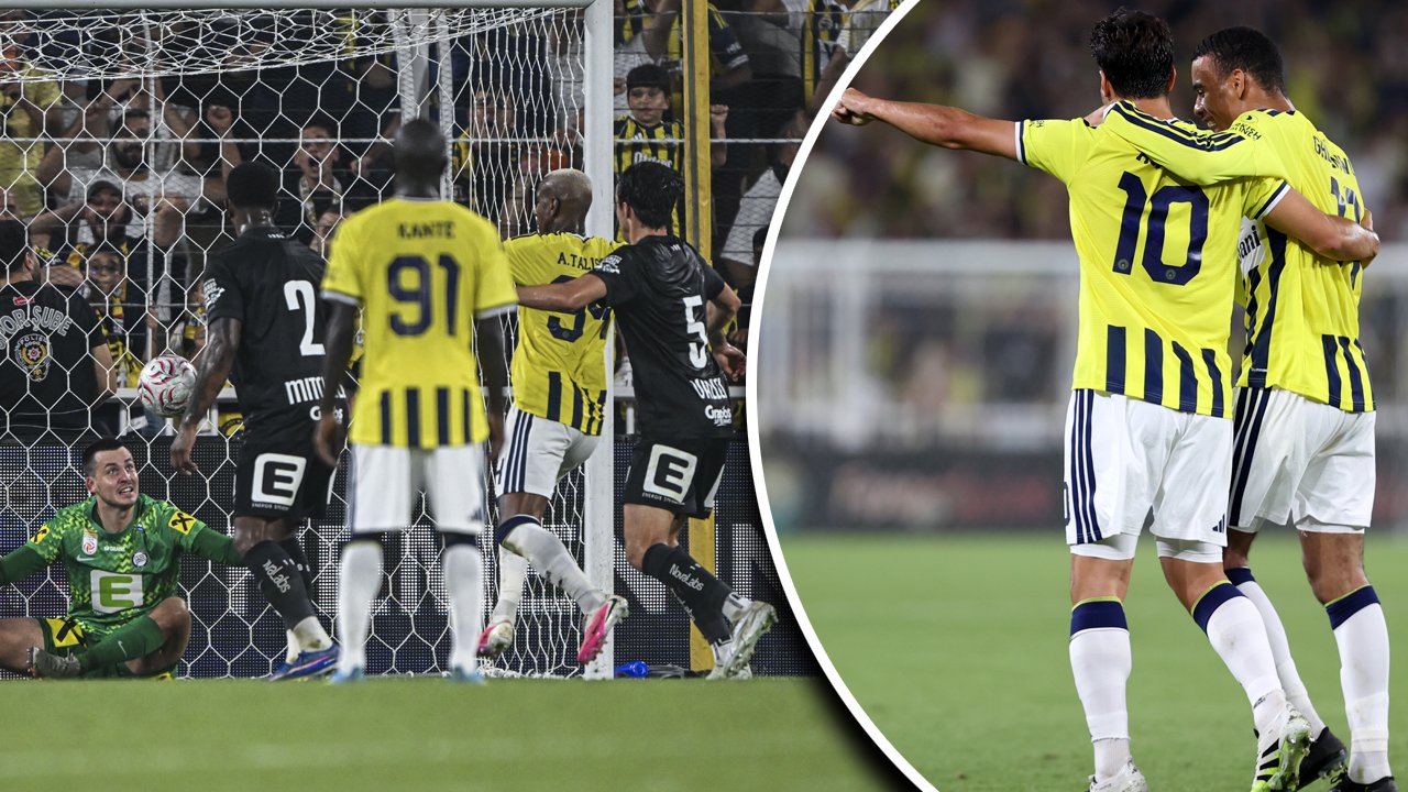 Fenerbahçe, Avusturya'da manşetlerde: Sturm Graz ilk maçta ezildi