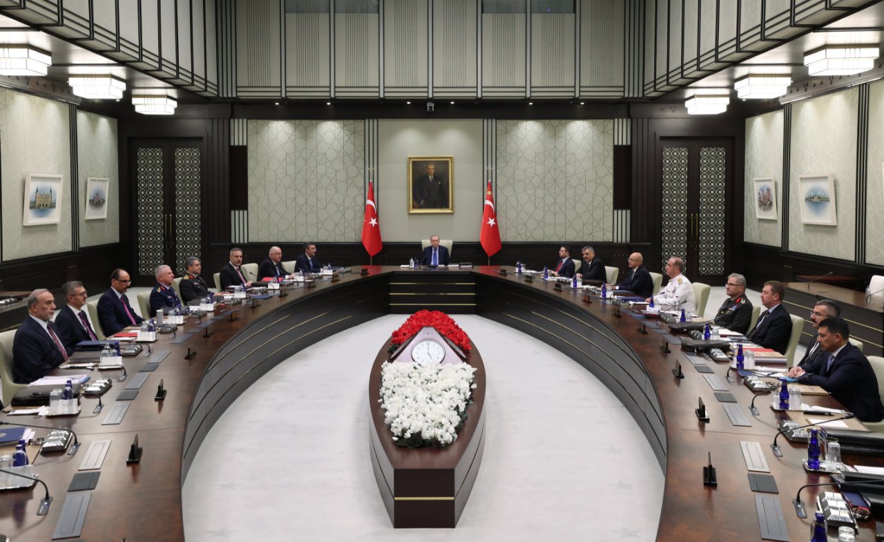 MGK toplantısı Cumhurbaşkanı Erdoğan başkanlığında başladı!