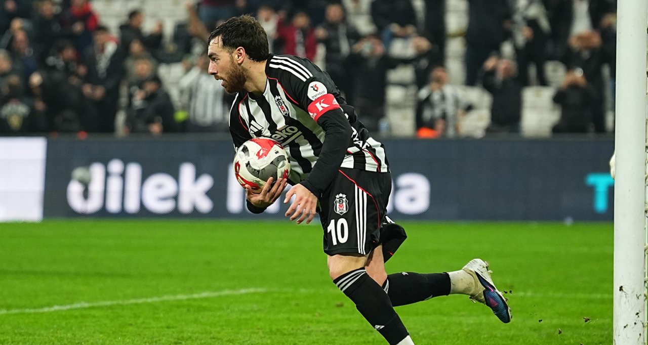 Yıldız orta saha Orkun Kökçü, Beşiktaş'ta kaptanlık yapıyor.