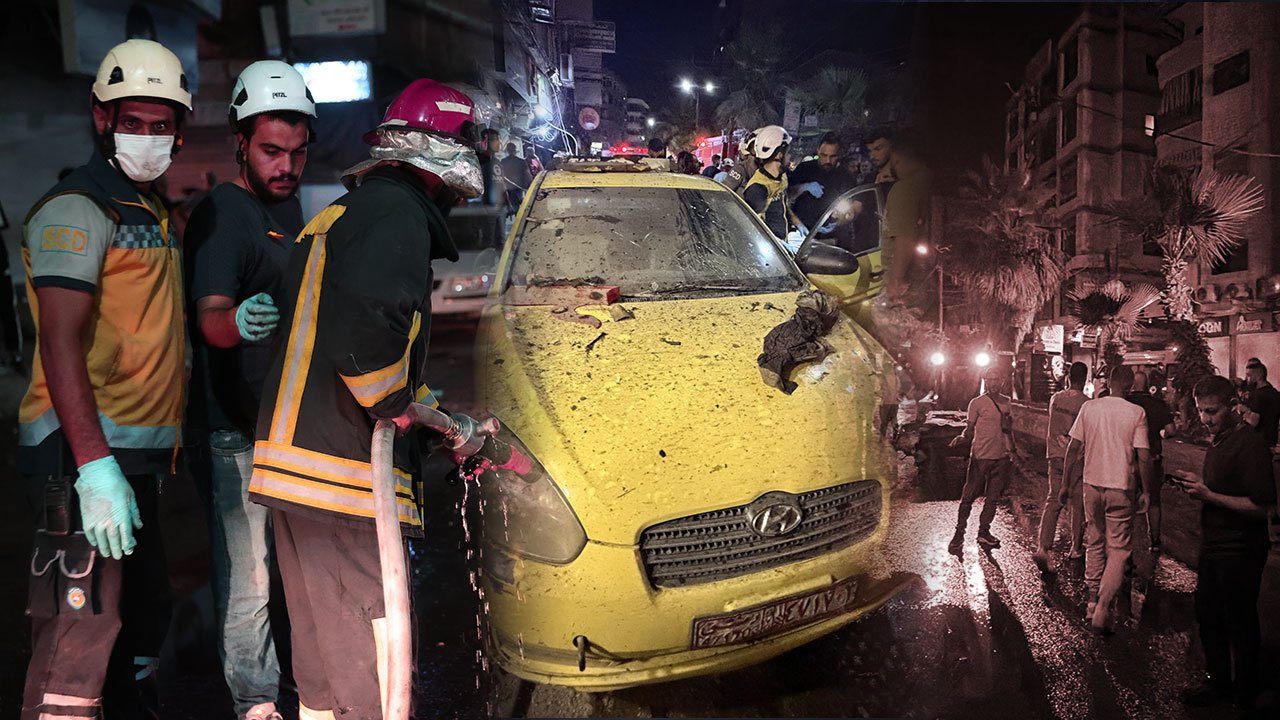 Suriye'nin başkenti Şam'da şiddetli patlama