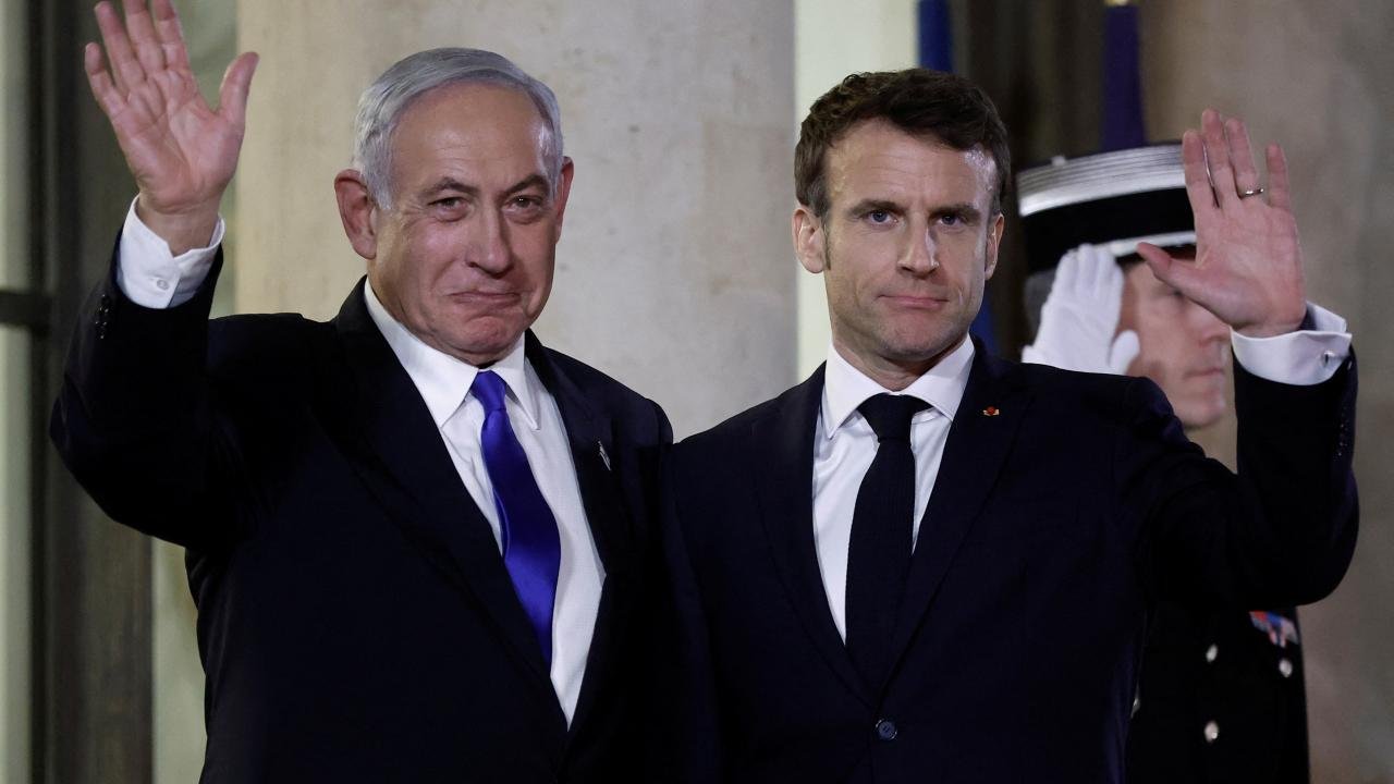 İsrailli Bakan canlı yayında Macron'u hedef aldı! 