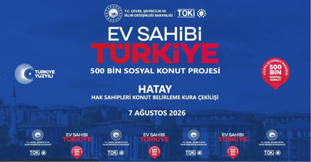 TOKİ Hatay konut belirleme kura sonuçları listesi! Hatay 500 bin Sosyal Konut kurası 