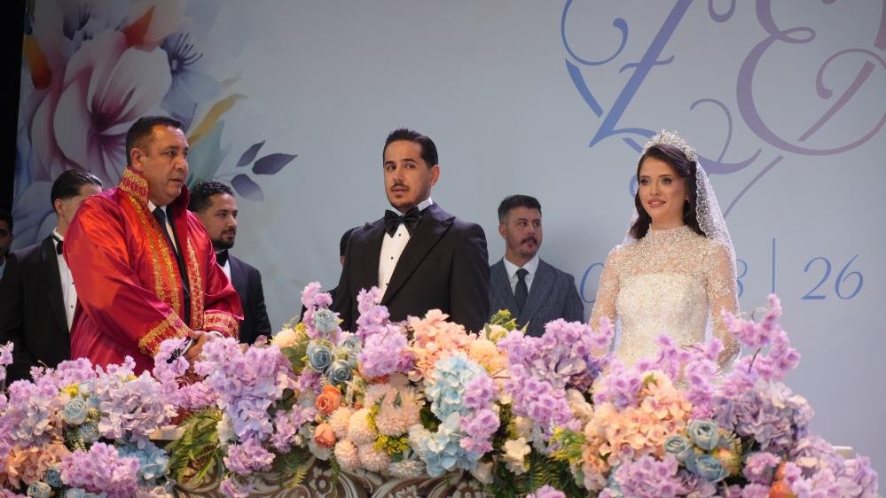 Düğüne 20 bin kişi katıldı! Devlet Bahçeli nikah şahidi oldu