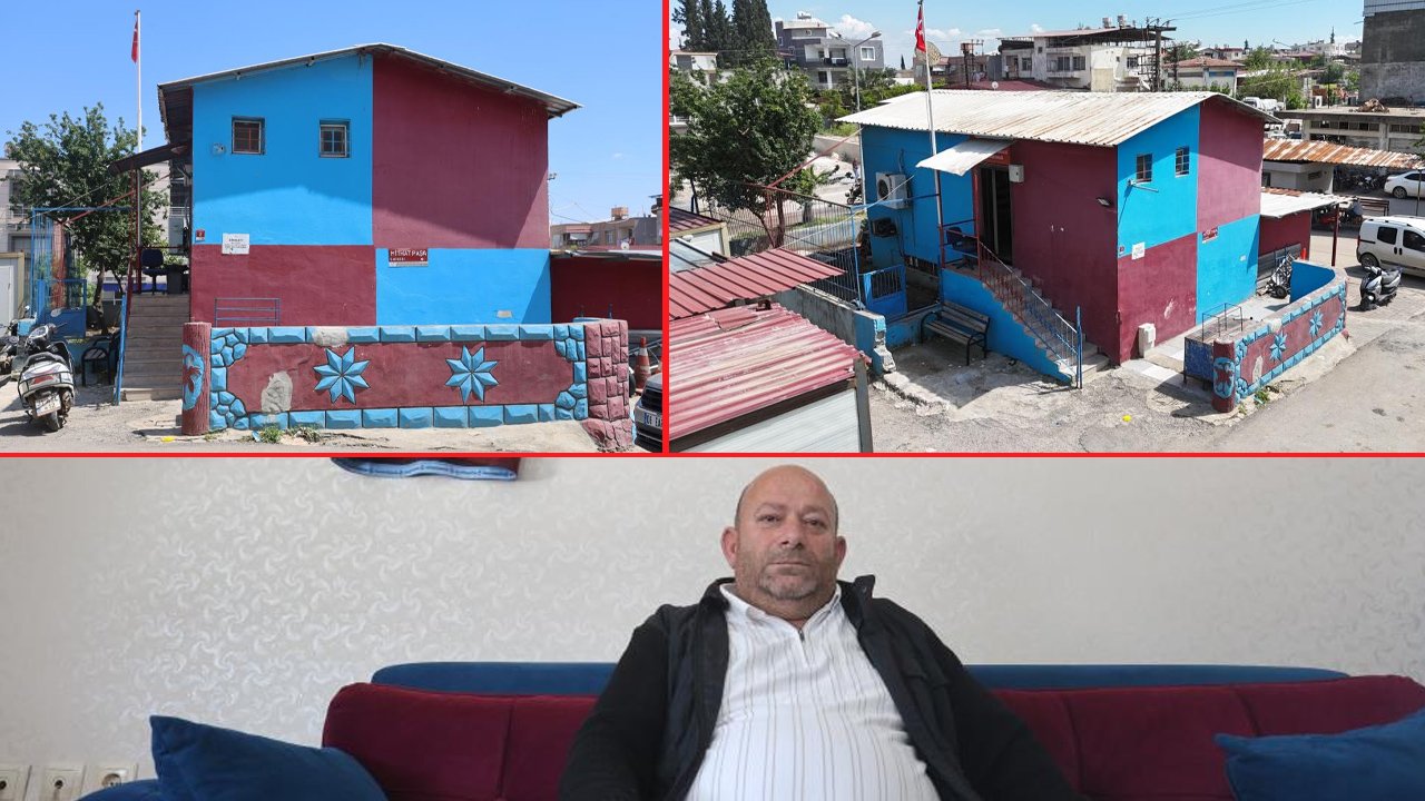 “Bize her yer Trabzon” dedi, muhtarlığını bordo-maviye bürüdü 