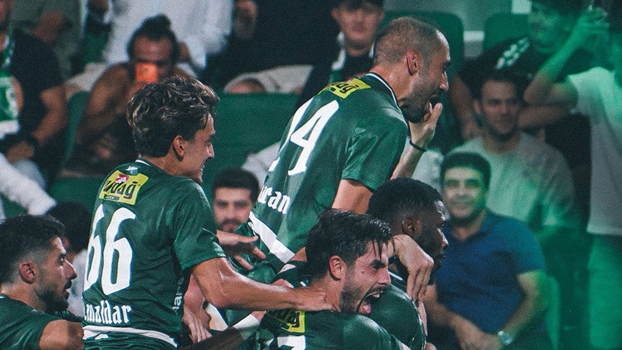 Bursaspor, Bodrum'dan 3 puanla dönüyor