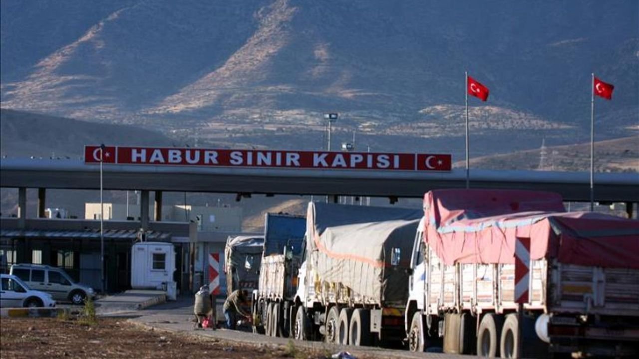 Habur Sınır Kapısı'nda 2026 yılının günlük tır çıkış rekoru!