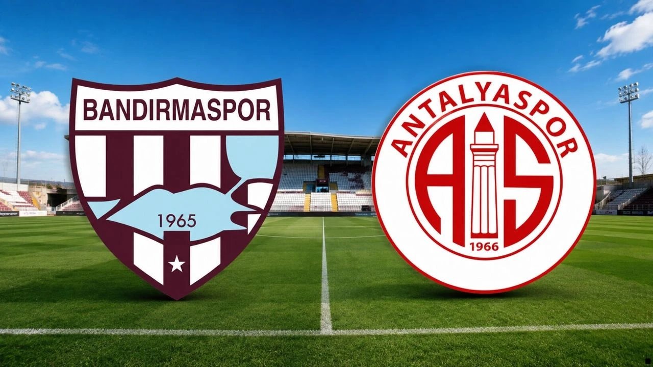 Bandırmaspor-Antalyaspor maçı hangi kanalda, şifresiz canlı yayın nerede izlenir?
