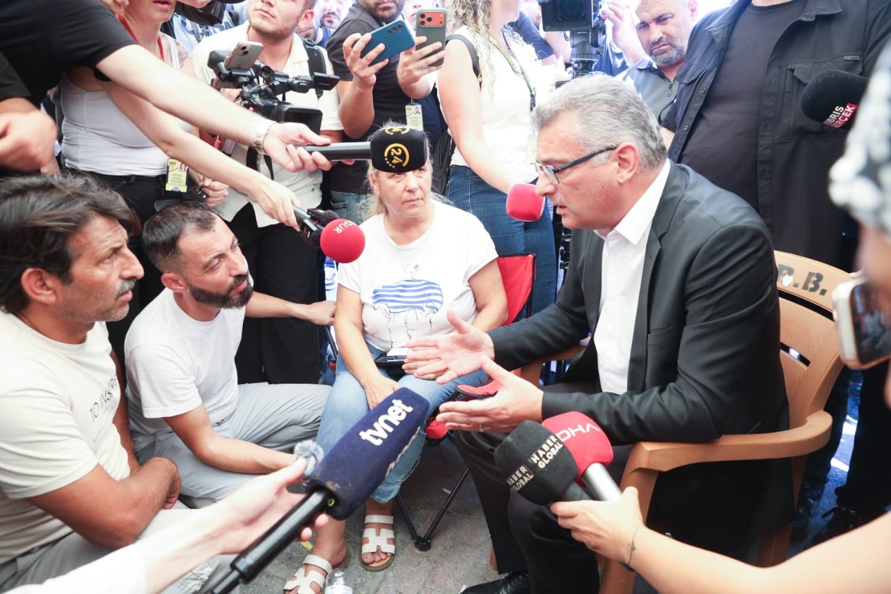KKTC Cumhurbaşkanı Erhürman son durumu açıkladı! Basın toplantısı acılı annenin feryadıyla bölündü