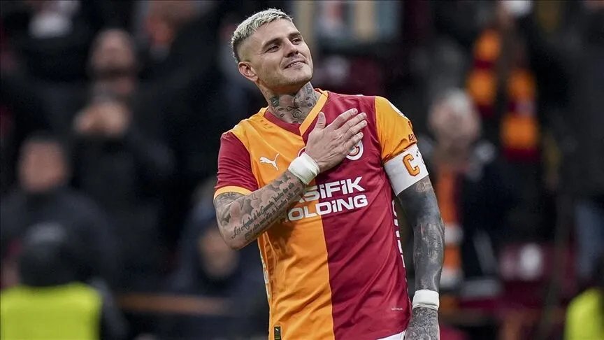 Mauro Icardi, Galatasaray'da 34 maça çıktı ve 77 gol, 25 asistlik performans sergiledi.