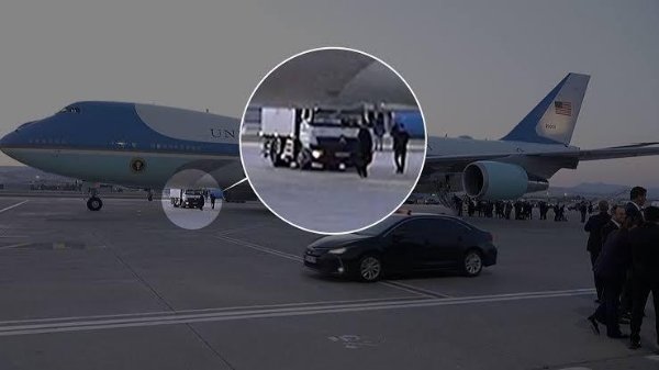 Trumpın Ankaradan dönüşündeki gizli operasyon belgesel oldu! Türk kamyonuna dikkat çektiler