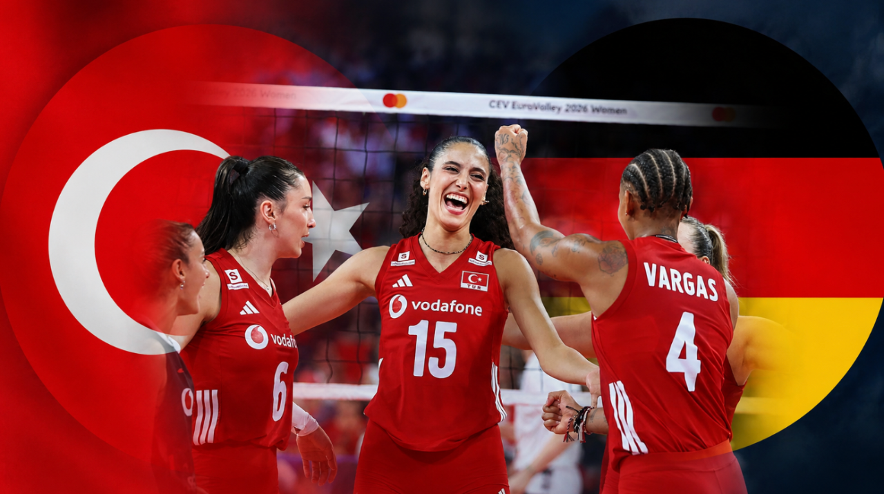 Türkiye-Almanya voleybol maçı ne zaman? Filenin Sultanları çeyrek finalde!