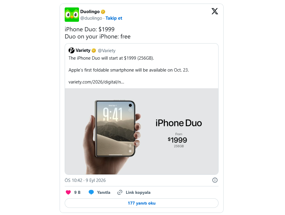 Appleın yeni telefonu Duo dev firmaların alay konusu oldu: Bizi taklit ettiler