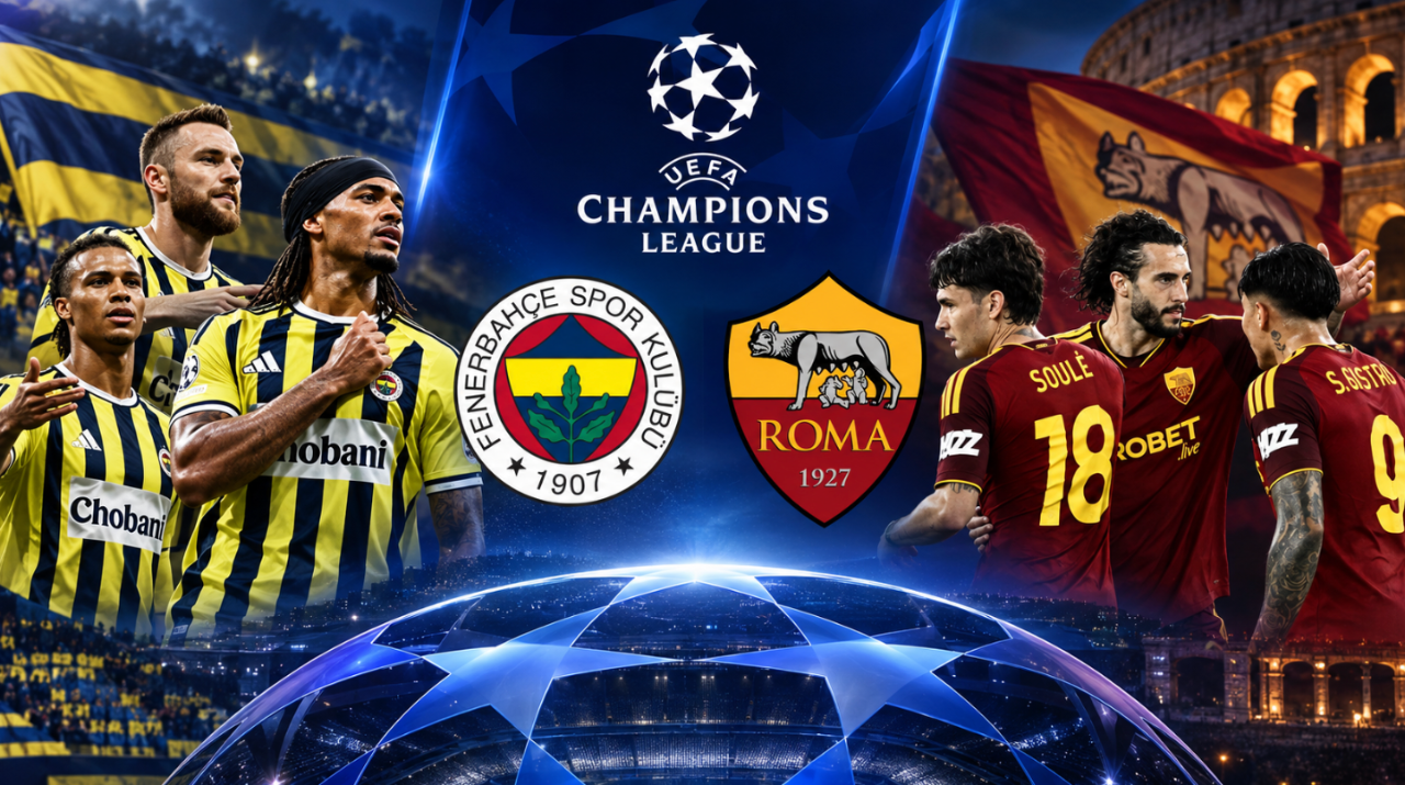 Fenerbahçe-Roma maç kadrosu muhtemel ilk 11'ler! Kimler cezalı, kimler sakat?