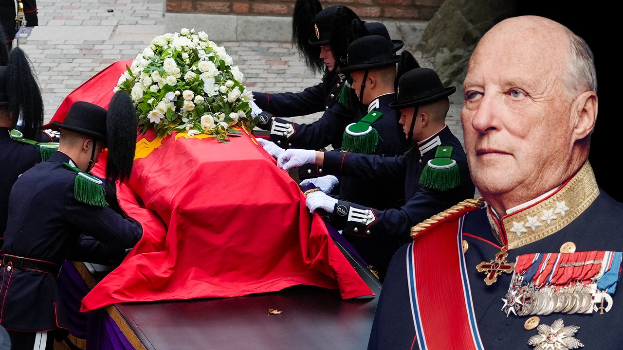 Hayatını kaybeden Norveç Kralı Harald için milyon dolarlık tören!
