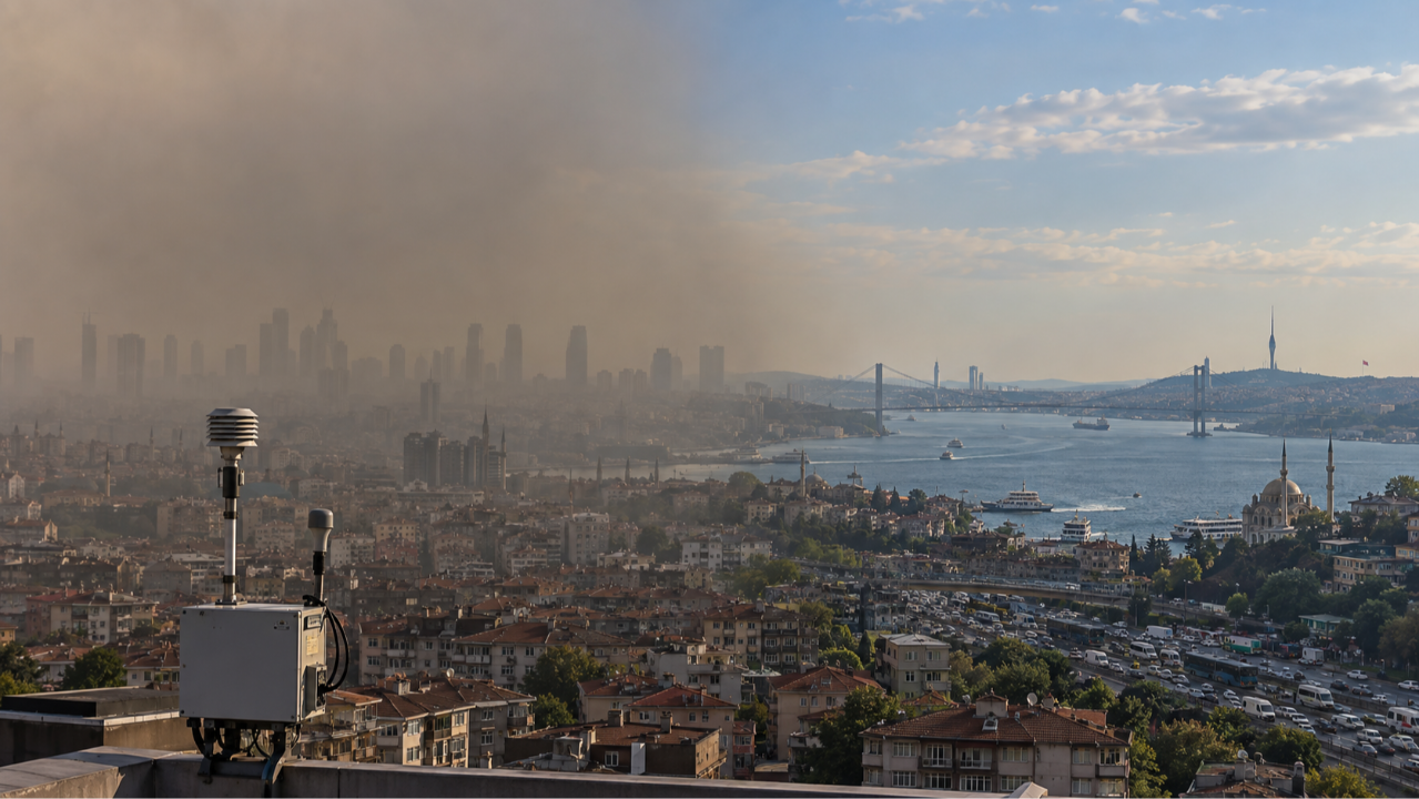 İstanbul'da hava kirliliği bir yılda yüzde 11 arttı