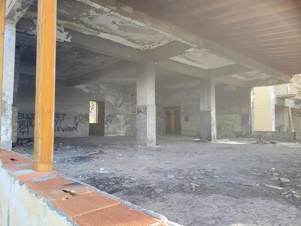 Merhum Vali Recep Yazıcıoğlunun hayaliydi! Son hali yürek burktu