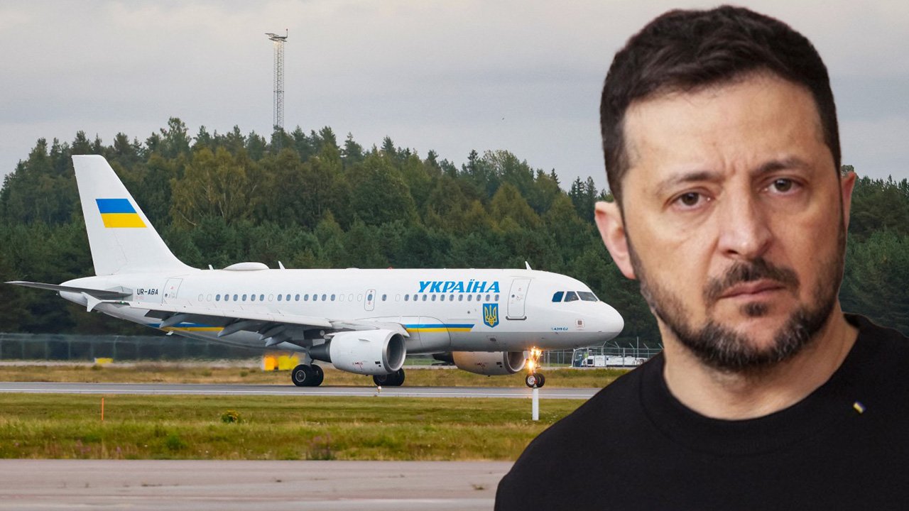 Zelenskiy'nin uçağı İHA'nın hedefi oldu! Saldırıdan kıl payı kurtuldu
