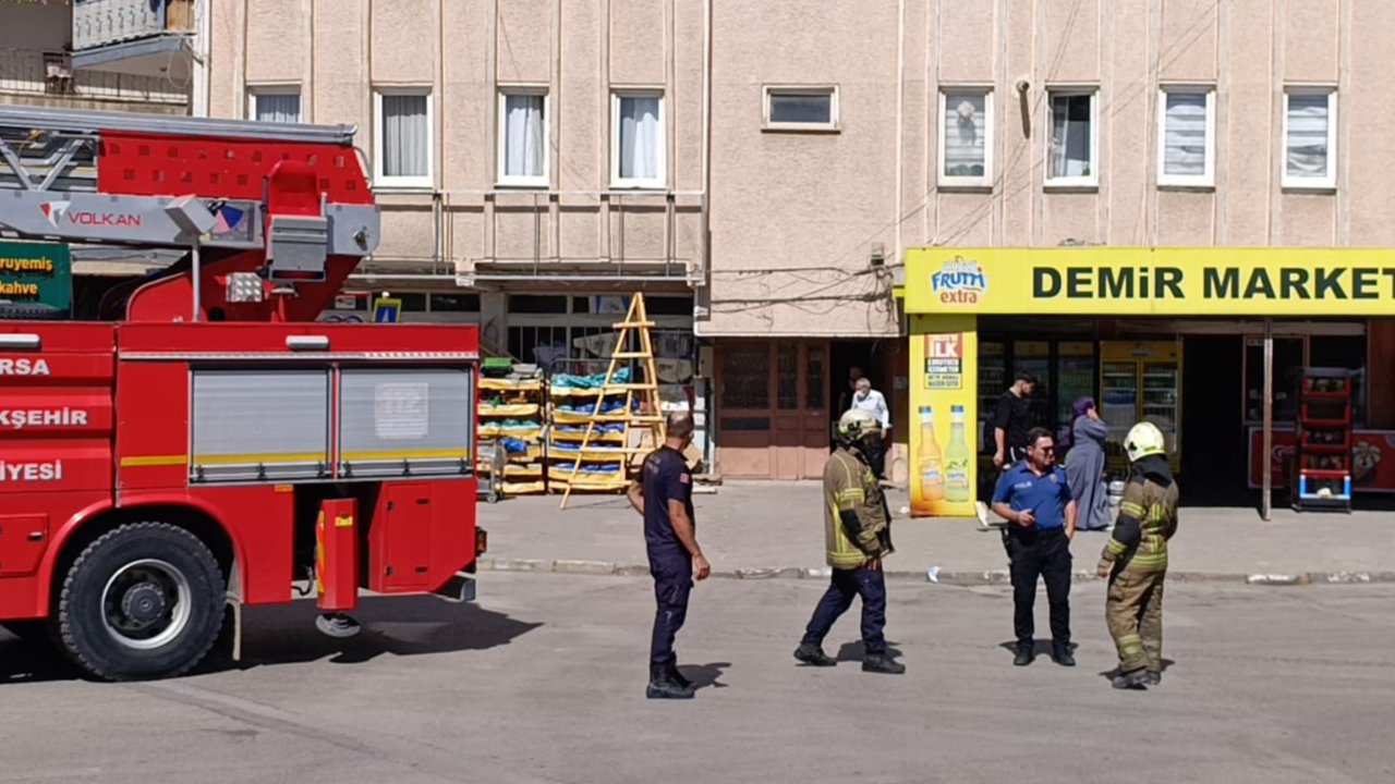 Doğalgaz borusundaki sızıntı paniğe sebep oldu