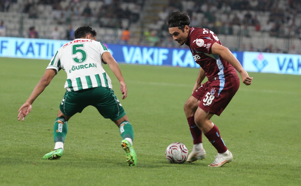 Konyaspor-Trabzonspor golleri kim attı? Konyaspor-Trabzonspor maç skoru