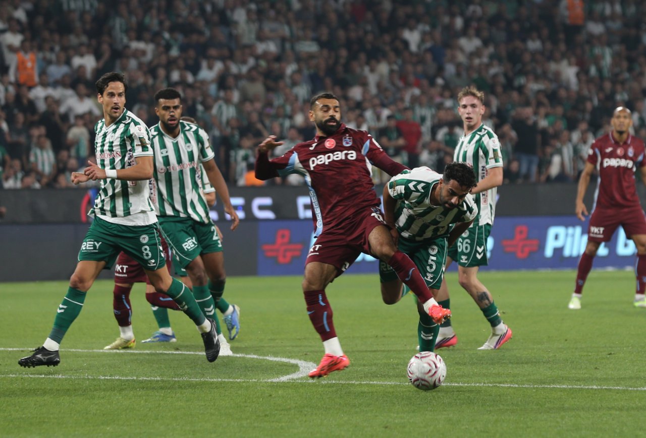 Konyaspor-Trabzonspor golleri kim attı? Konyaspor-Trabzonspor maç skoru