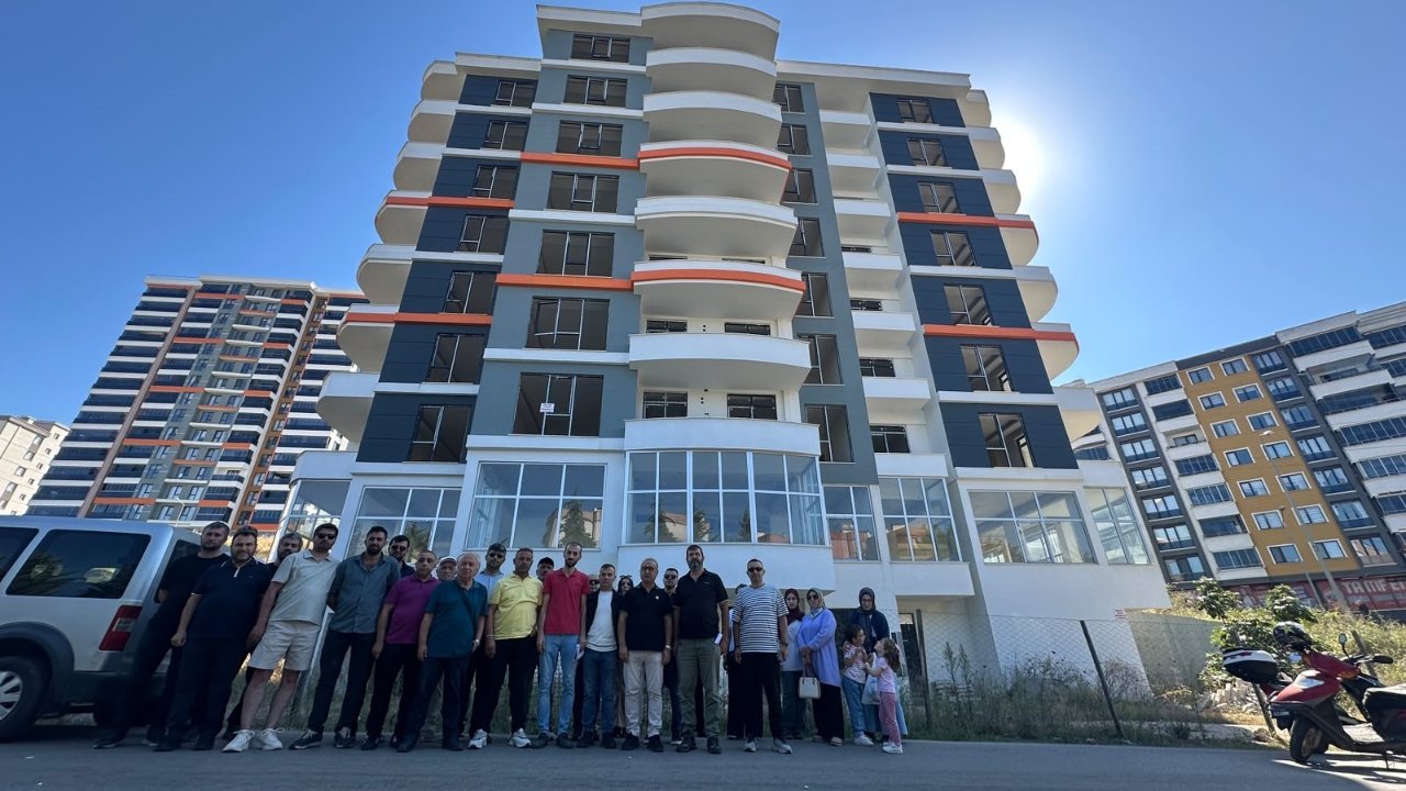 Samsun’da müteahhit ve kooperatif anlaşmazlığı! 80 aile tapularını alamıyor