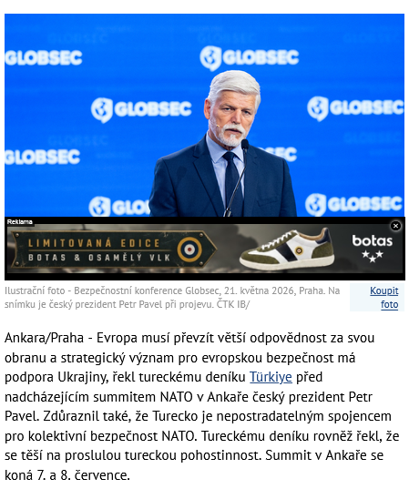 Ankara Zirvesi sonrası Çekya karıştı! Babis, Türkiye Gazetesi röportajını gündeme getirdi