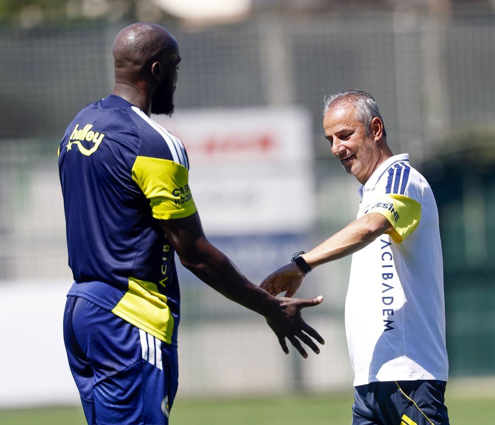 Fenerbahçe antrenmanından