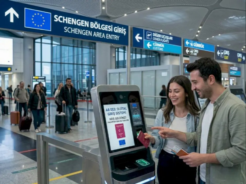 Avrupa giriş-çıkış sistemi (EES) ertelendi mi, hangi ülkelerde? Schengen EES nedir, nasıl giriş-çıkış yapılır?