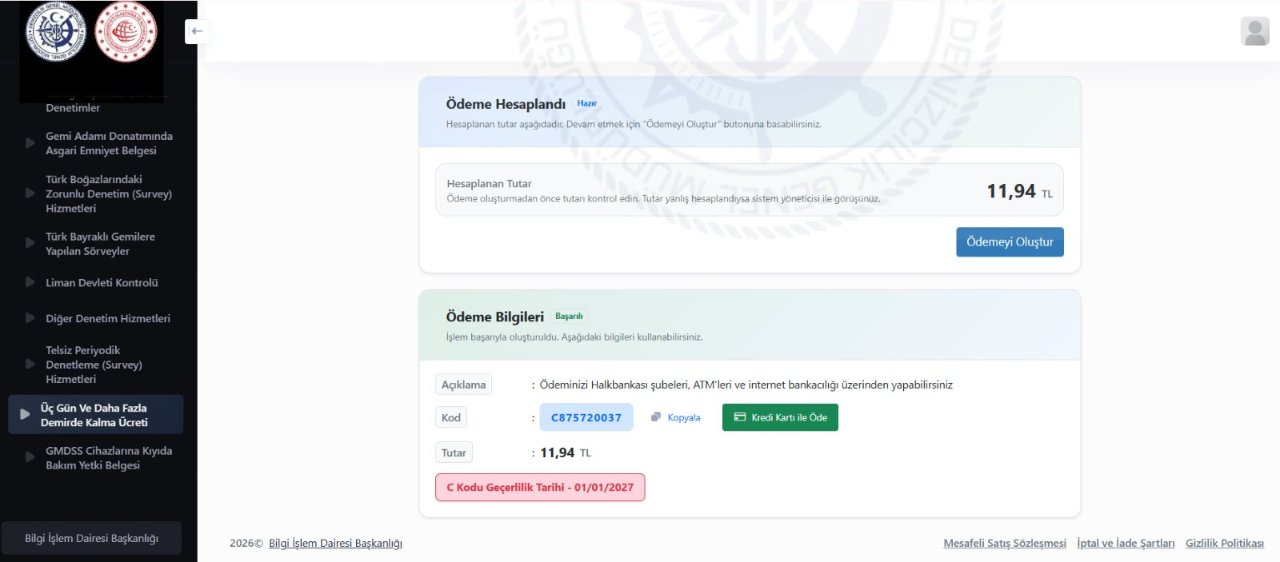 Denizcilikte dijital kolaylık! Ödemelerin yüzde 80’i internet üzerinden yapılabilecek