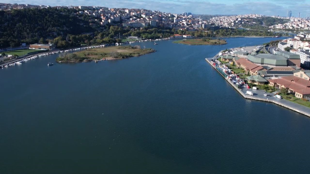 Haliç'te suyun rengi değişti! Eyüpsultan sahilinde vatandaşlardan ağır koku şikayeti