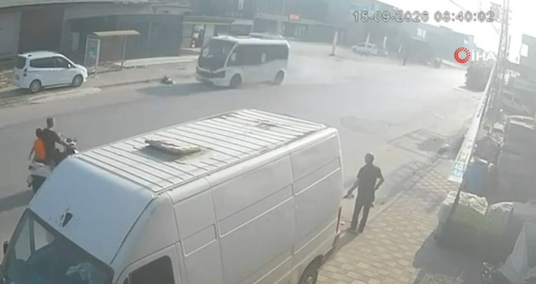 11 yaşındaki çocuk metrelerce sürüklendi, kanlar içinde kaldı! Korkunç kaza anı kamerada