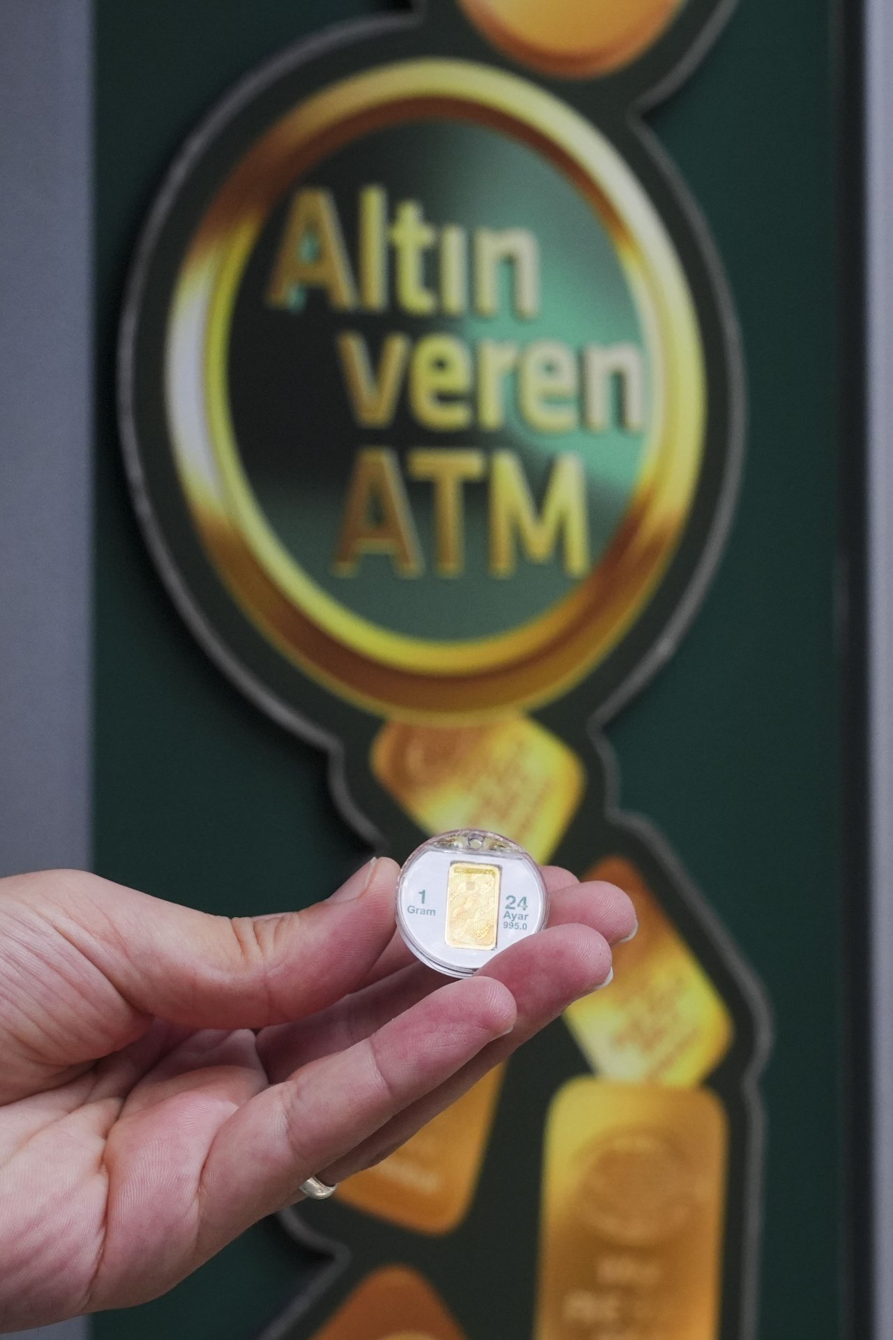 7/24 altın veren ATM! Türkiyede 642 adet var