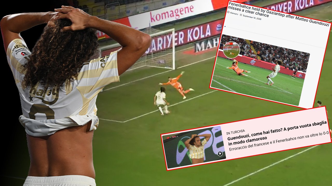 Avrupa'dan Afrika'ya haber oldu! Dünya, Matteo Guendouzi'nin kaçırdığı golü konuşuyor: Bunu nasıl yaptın?