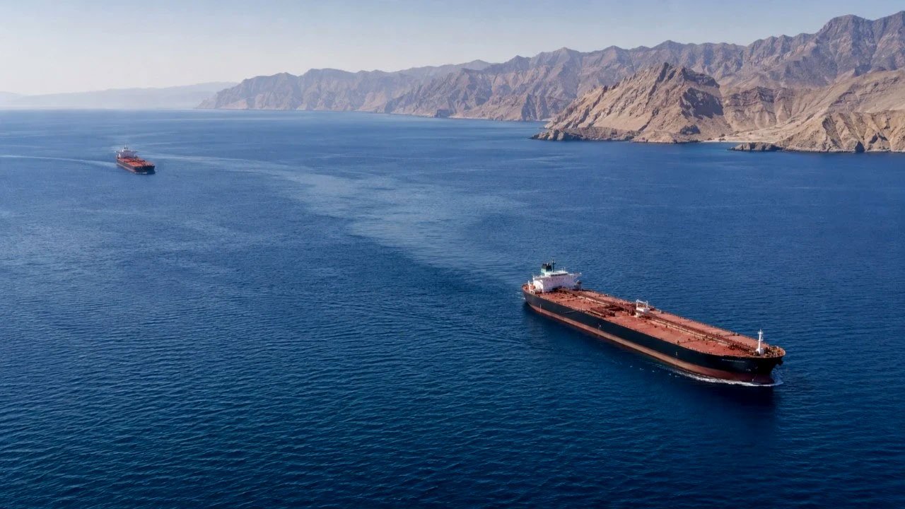 Hürmüz'den geçen süper tanker mayına çarptı! ABD'den açıklama geldi