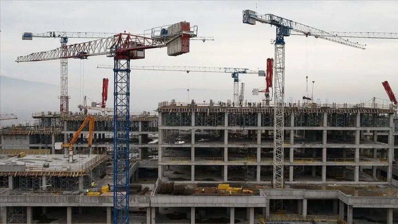 İnşaat üretimi yıllık yüzde 4,7 azaldı