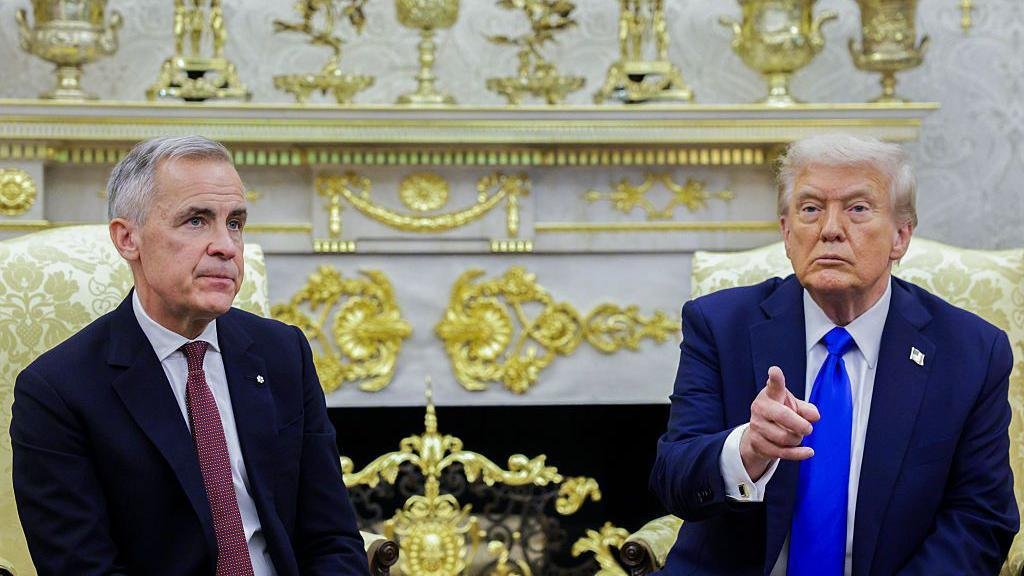 Trumptan Carneye olay hediye! Beyaz Sarayın altın anahtarını verdi: Belki seni vururlar