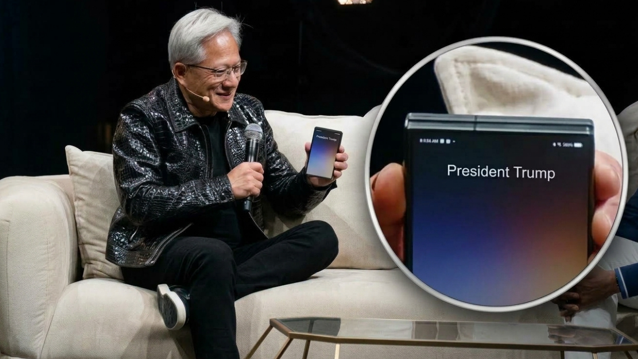 Trump'tan Nvidia CEO'suna sürpriz telefon: Sözleri salonu kahkahaya boğdu: Çip geliştiriyor ama… 