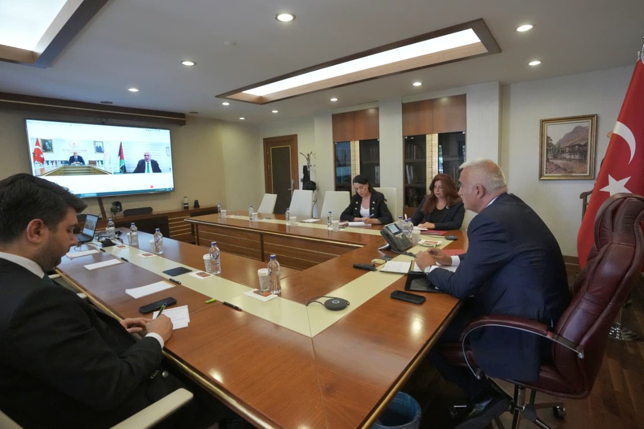 Türkiye Filistin’deki kültür mirasına sahip çıkacak: İki Bakan online görüşme gerçekleştirdi