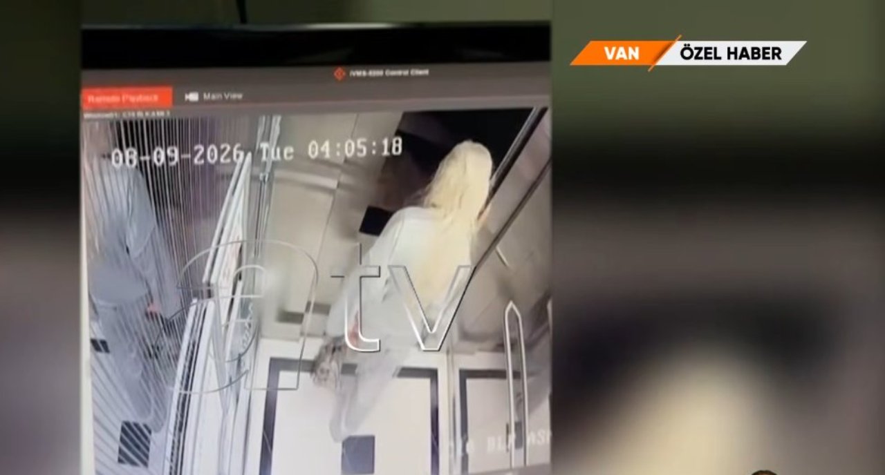 Vanlı Kara Haydar’ın eşi Çağla Öz’ün kaçış görüntüsü ortaya çıktı