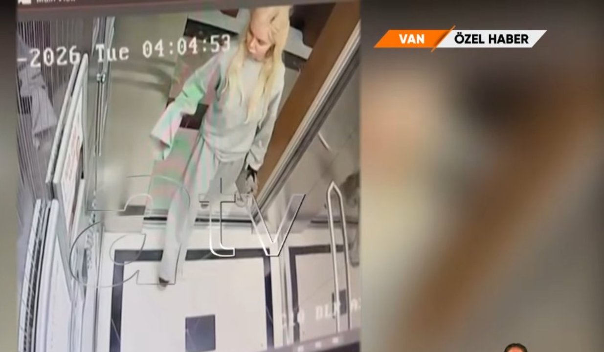 Vanlı Kara Haydar’ın eşi Çağla Öz’ün kaçış görüntüsü ortaya çıktı