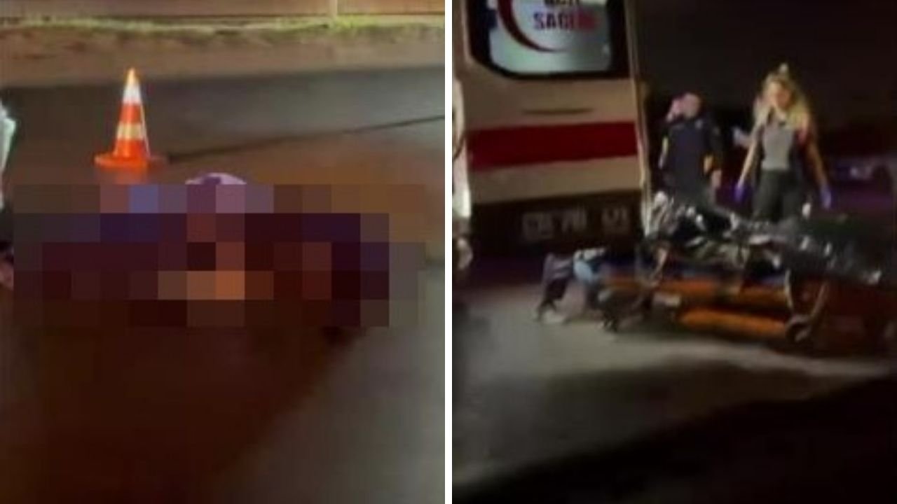 Esenyurt'ta otomobil yoldan geçen yayalara çarptı! 1 ölü, 1 yaralı