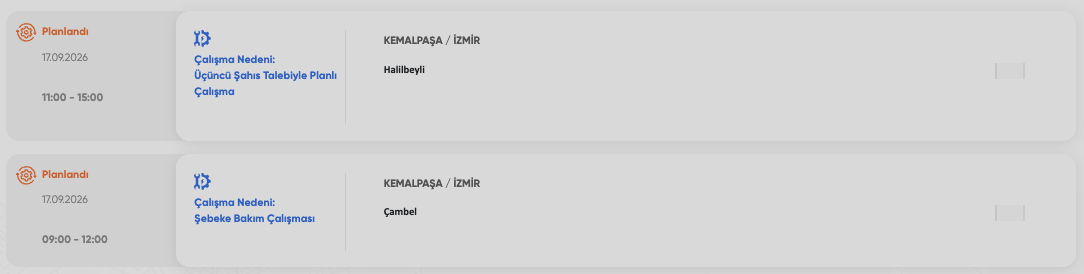 İzmir elektrik kesintisi 17-18-19 Eylül! GDZ Elektrik planlı kesinti programı (Buca, Ödemiş, Bayındır, Bornova, Urla, Konak, Çeşme)