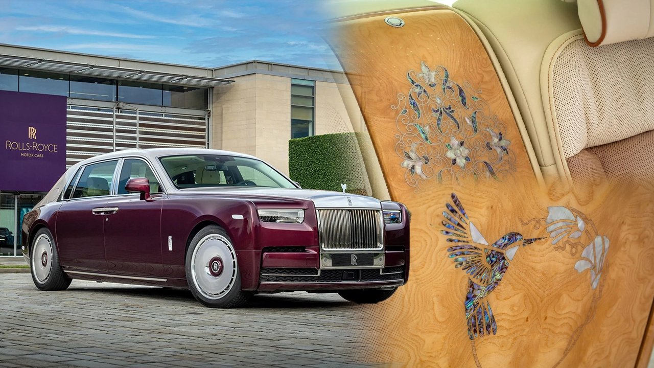 Rolls-Royce, müşterisinin eşi için tek adet Phantom üretti: Süslemeleri 9 ayda geliştirildi