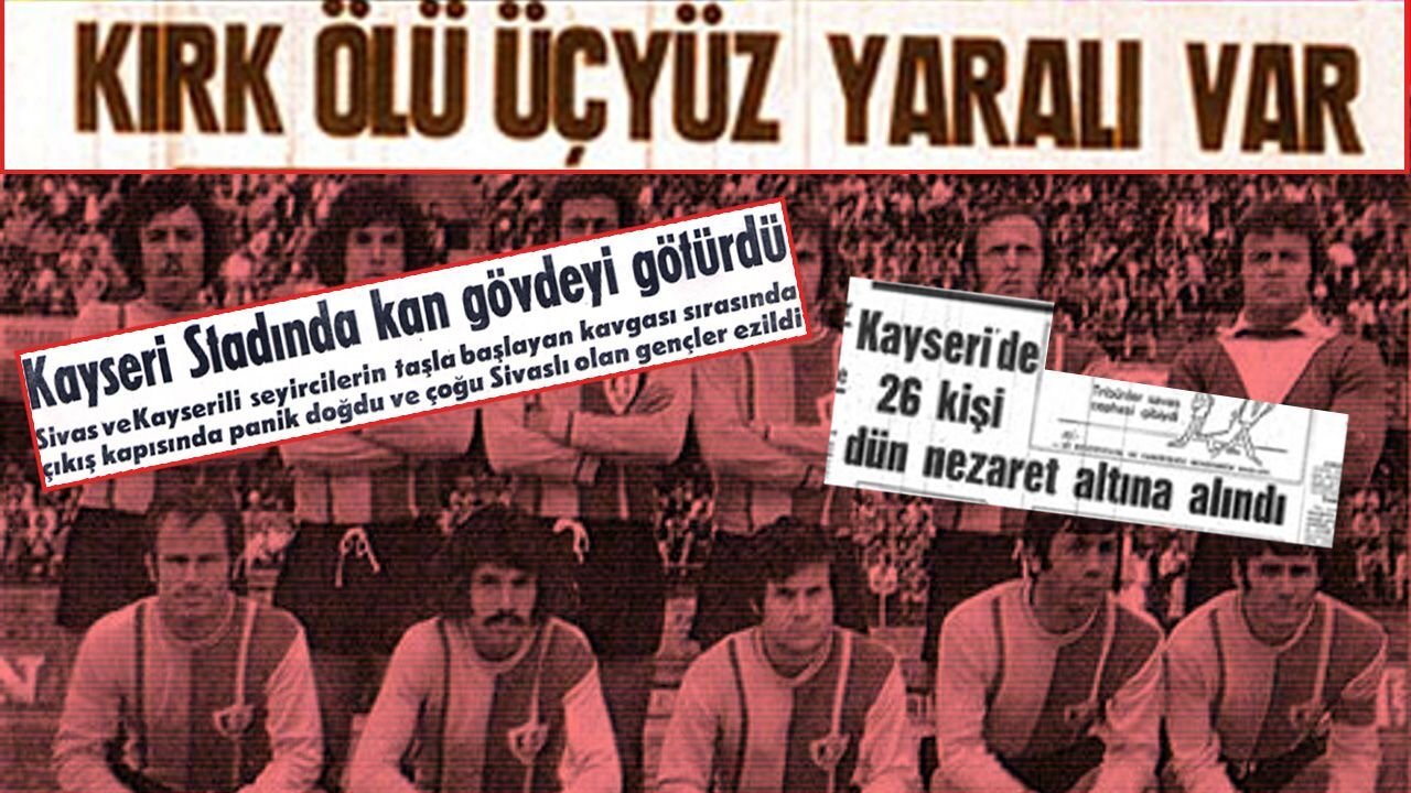 Stadyum kapılarının yönünü değiştiren facia: 17 Eylül 1967 Kayserispor - Sivasspor maçı