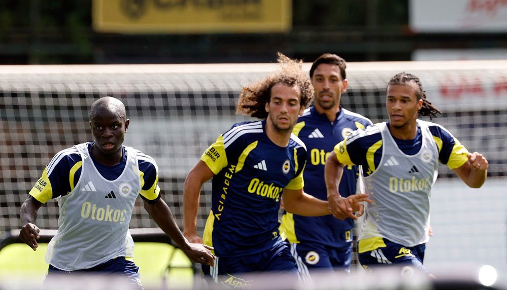Fenerbahçe antrenmanından